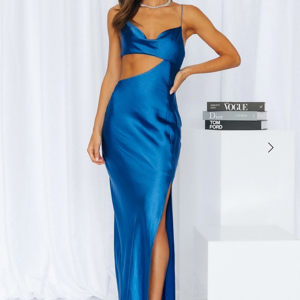 Hello Molly Royal Blue Maxi Dress - New with tags!!